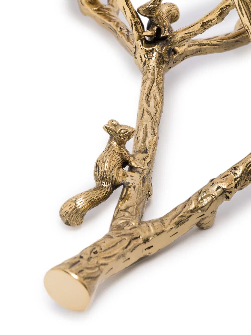 Twiggy with squirrels gold