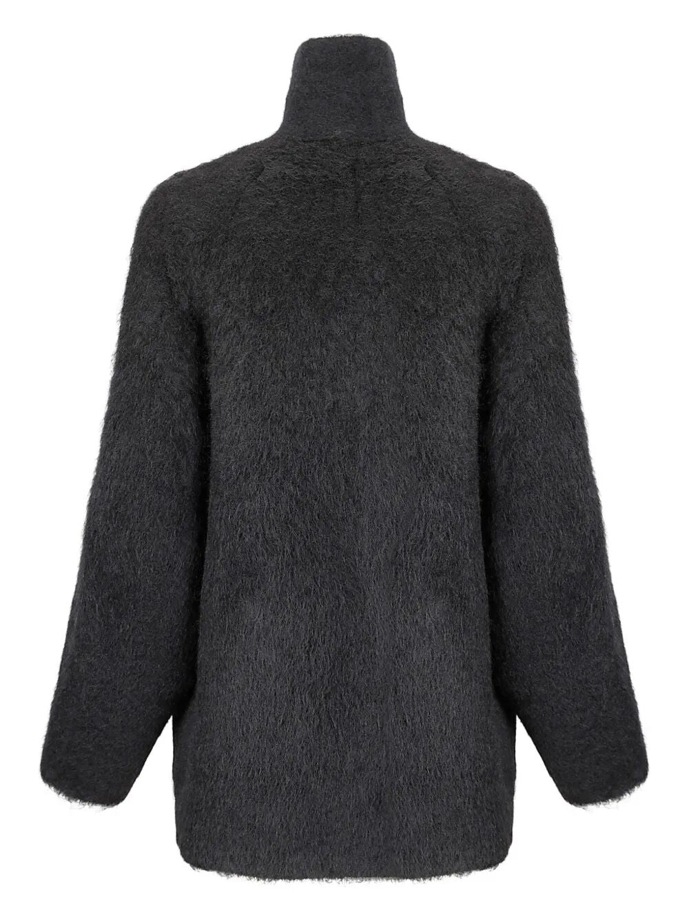 double breast fur jacket