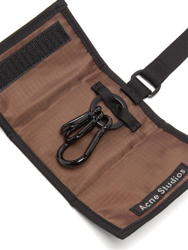 FACE LOGO RIPSTOP KEY HOLDER