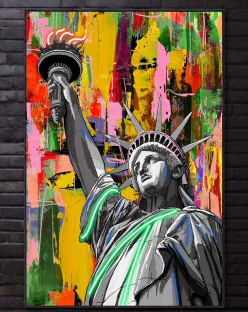 QUADRO LED ST. LIBERTA`