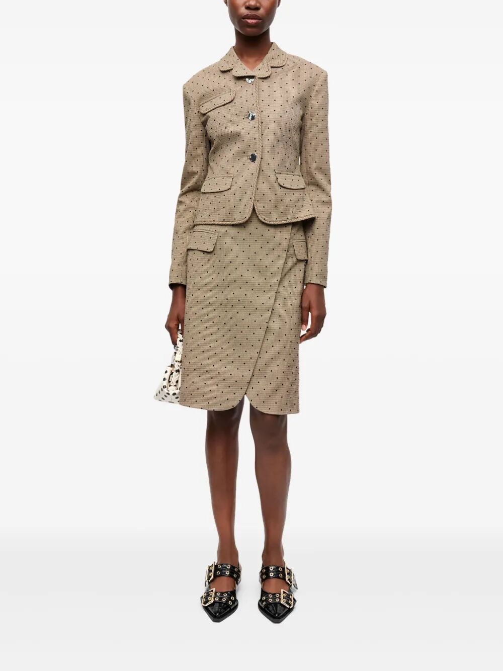 Flock Check Suiting Blazer