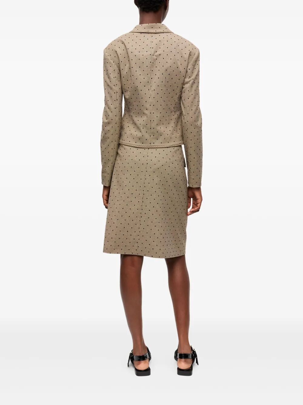 Flock Check Suiting Blazer