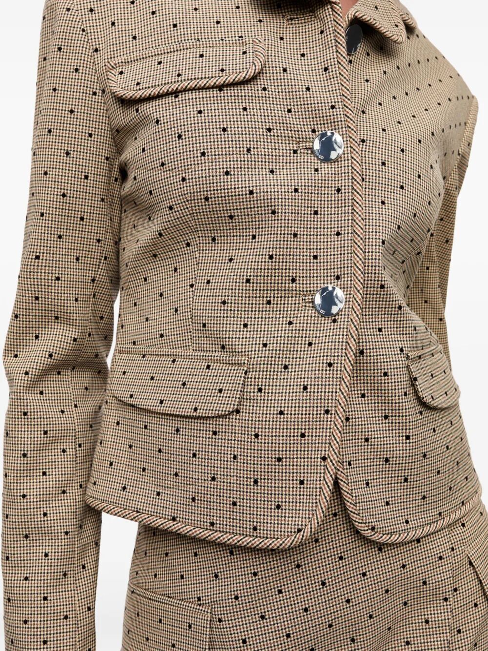 Flock Check Suiting Blazer