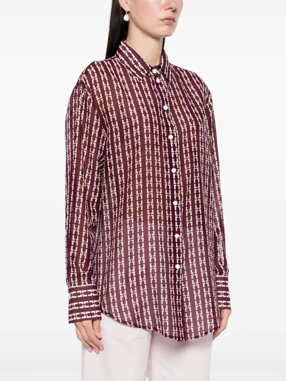 Camicia a maniche lunghe