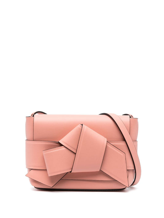 Musubi leather crossbody bag