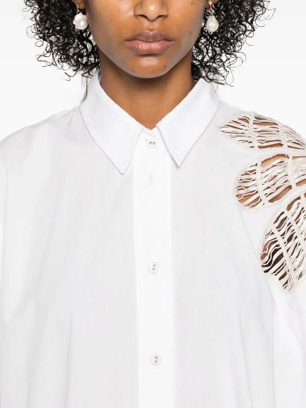 Abito camicia con decorazioni