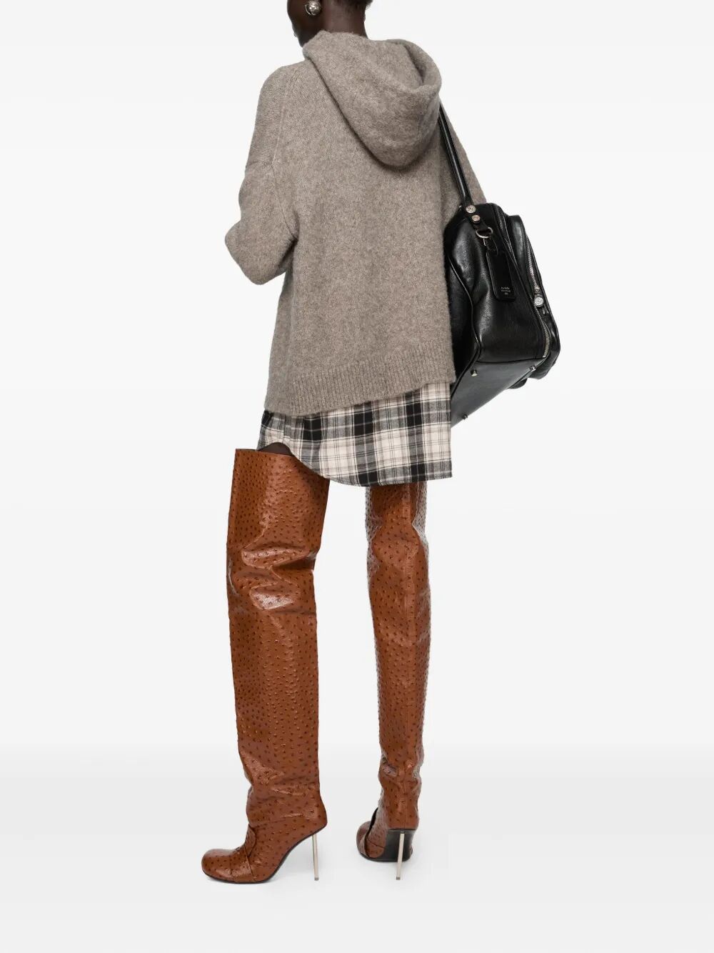 Maglione con cappucio