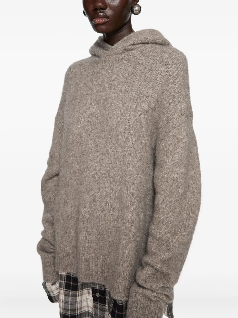 Maglione con cappucio