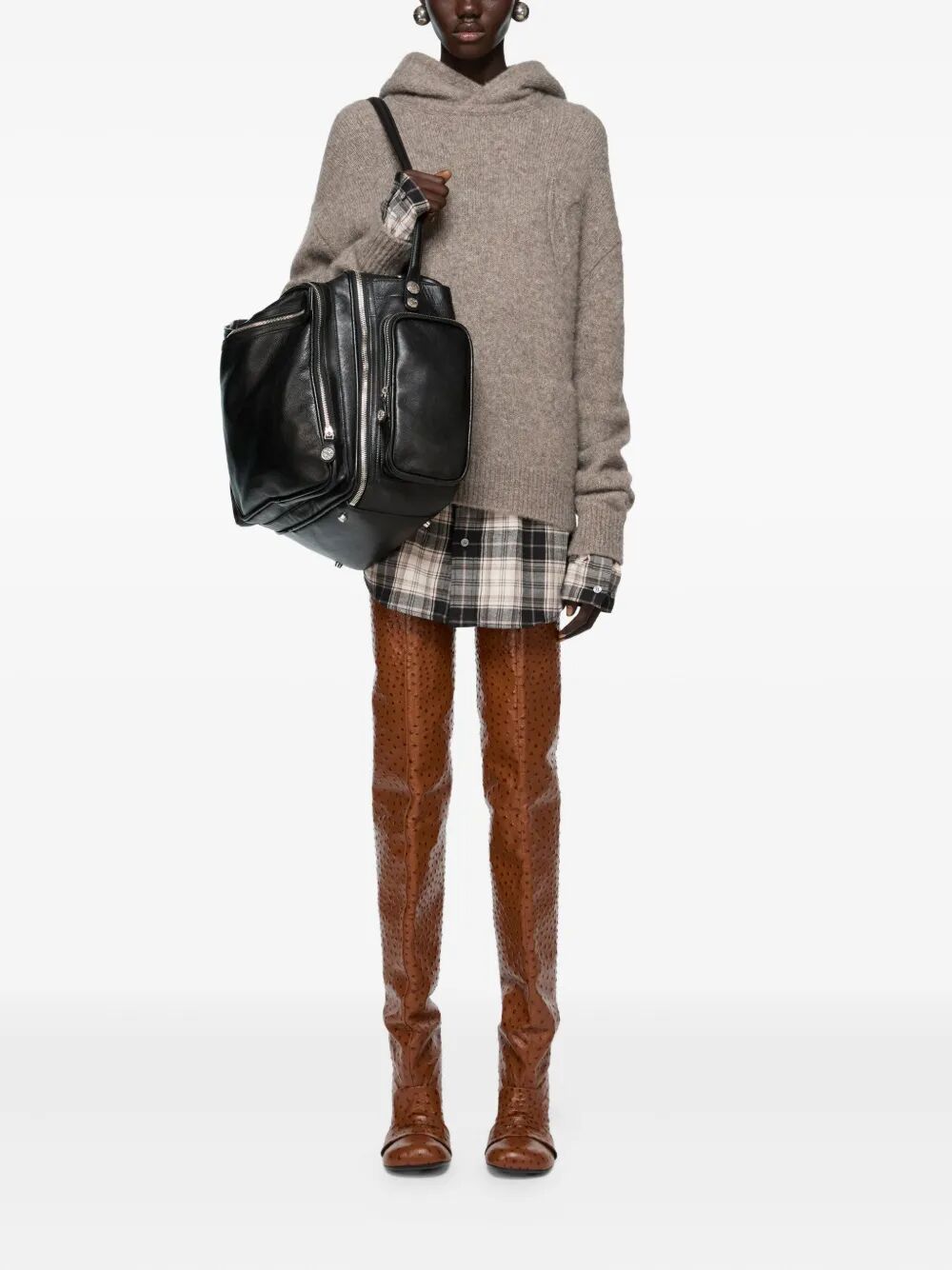 Maglione con cappucio
