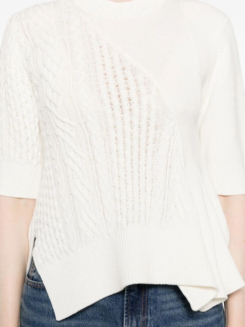 Maglione asimmetrico