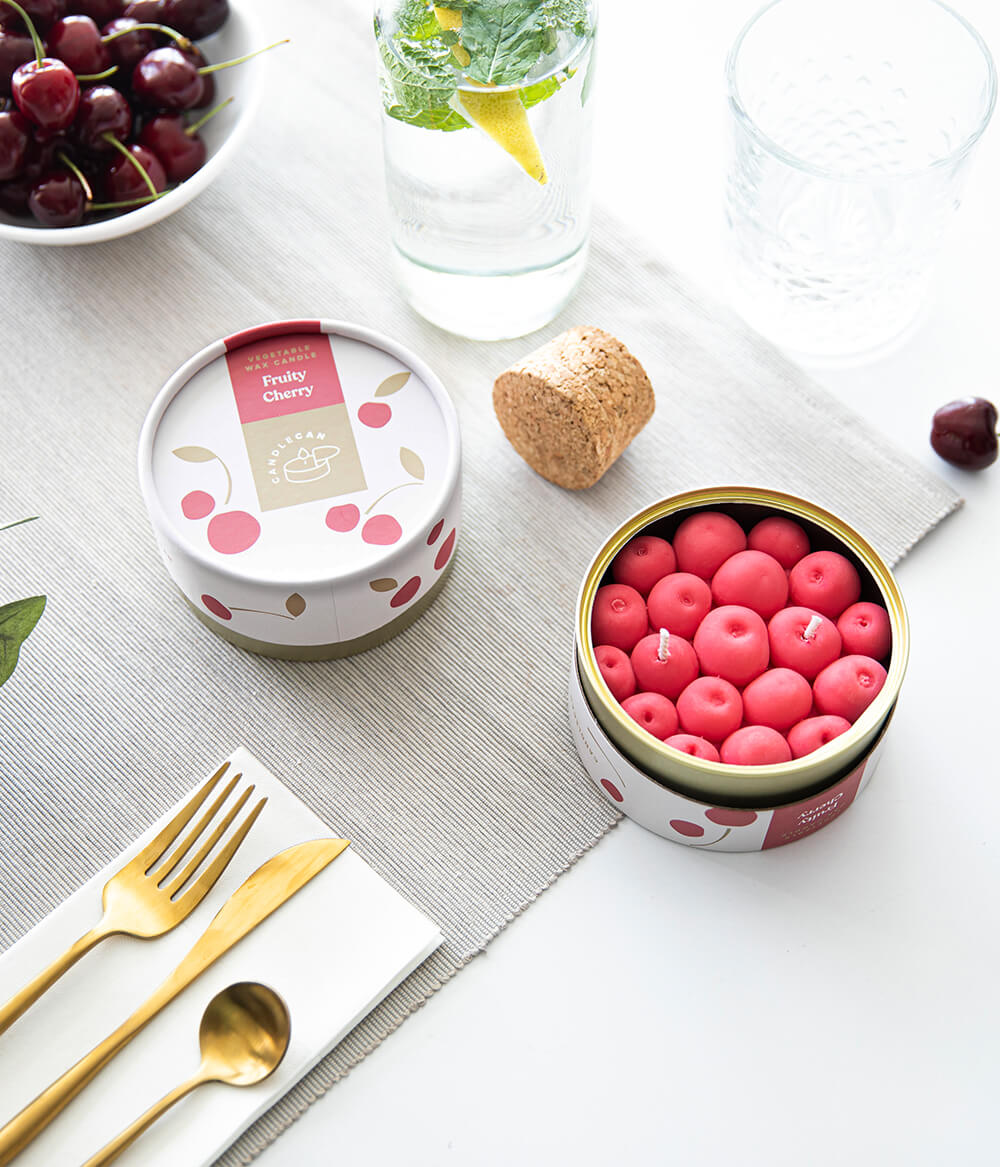 CANDLECAN FRUITY CHERRY