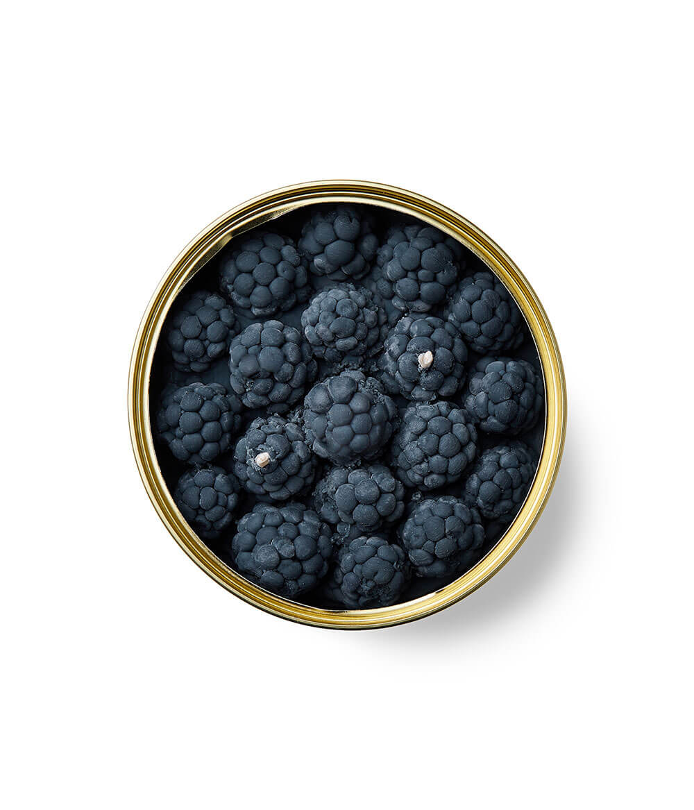 CANDLECAN CINNAMON BLACKBERRY
