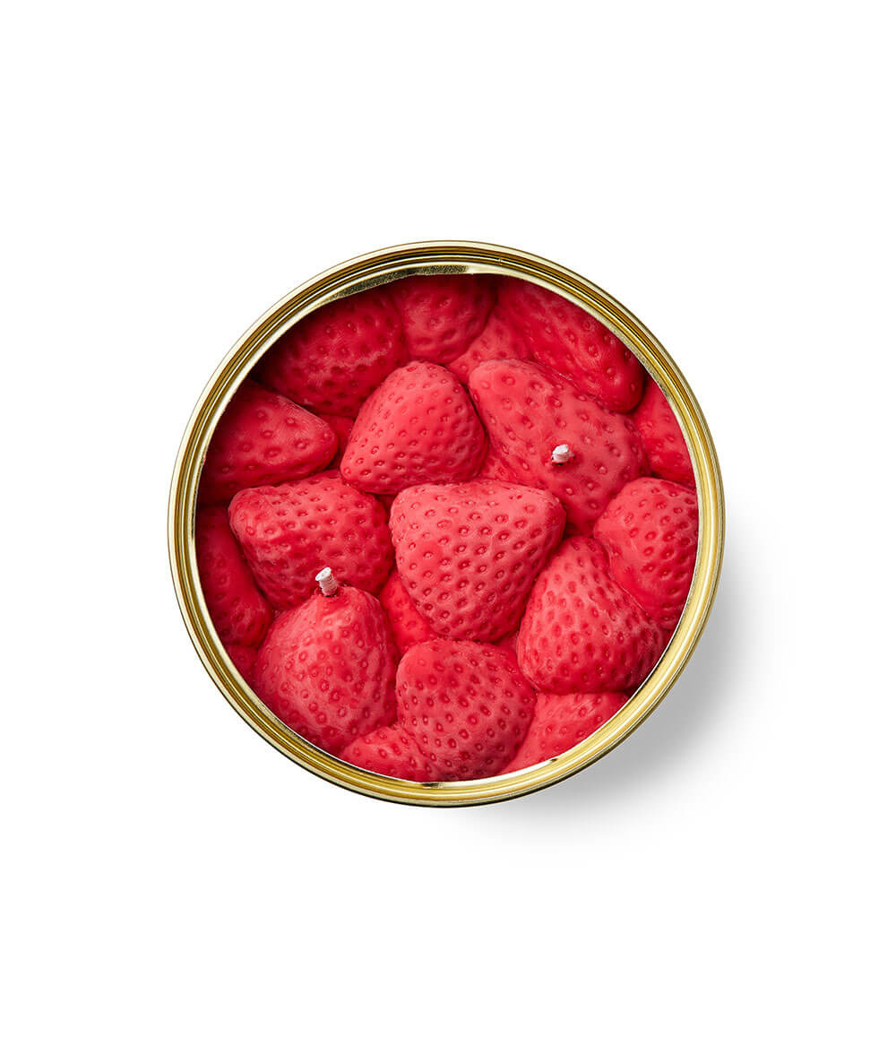 CANDLECAN RIPE STRAWBERRY