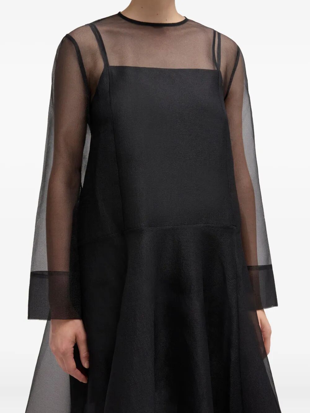 Textured Organza Long