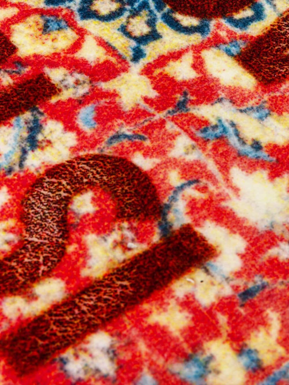 TAPPETO IN POLIESTERE “BURNT CARPET 12 POSSIBLE” CM 80X120