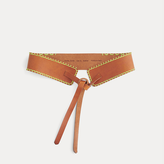 cintura alta punto a mano