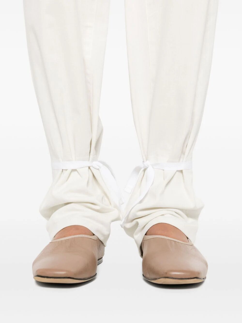 STRAIGHT PANTS WITH STRINGS