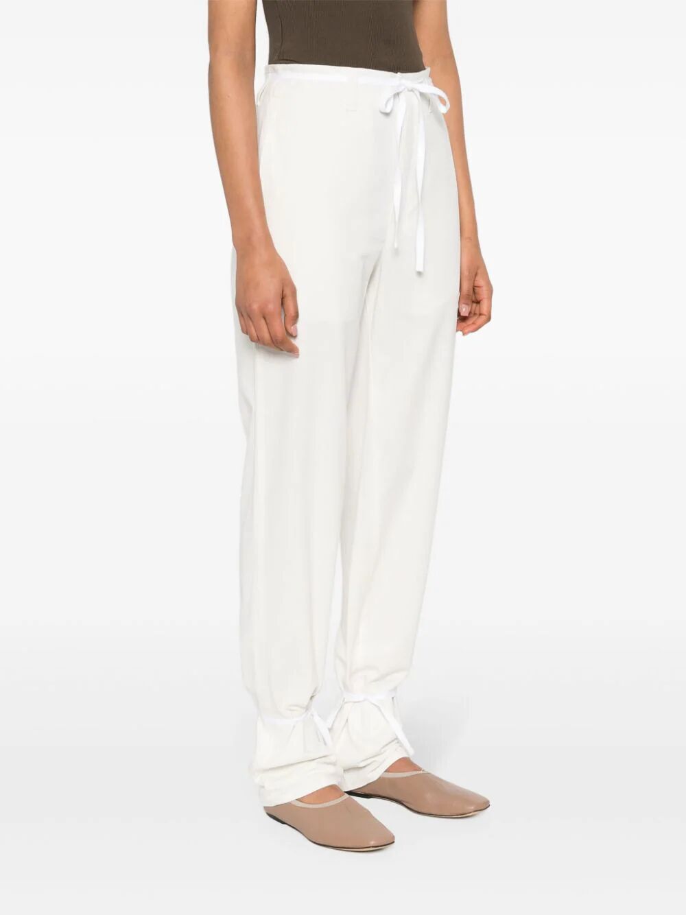 STRAIGHT PANTS WITH STRINGS