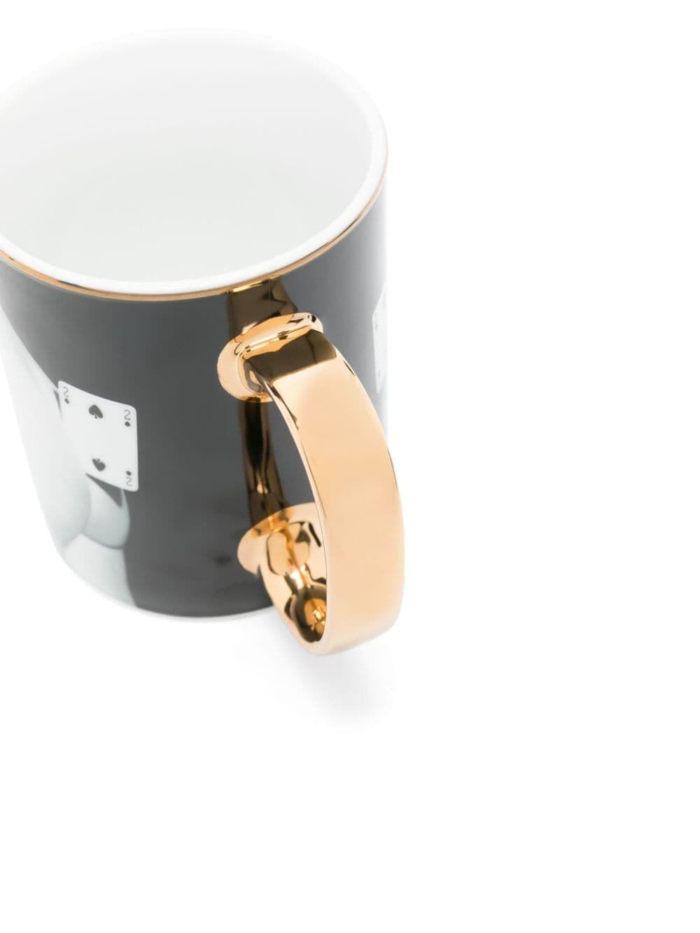 TAZZA IN PORCELLANA “TOILETPAPER HOME” Ø 8 H. 10 CM