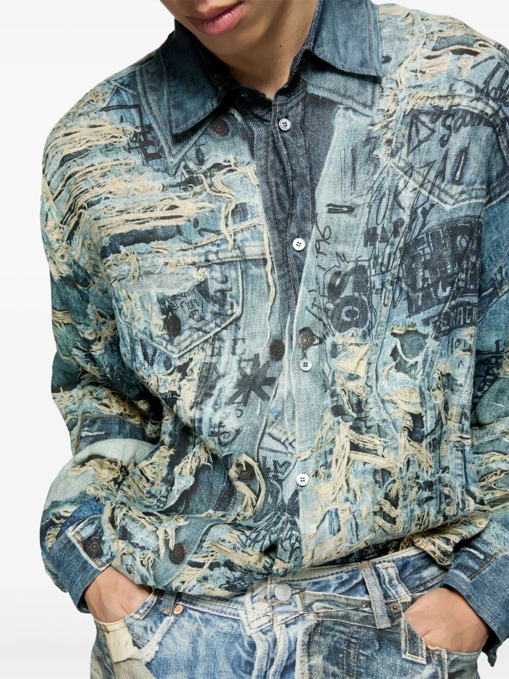 Camicia a maniche lunghe