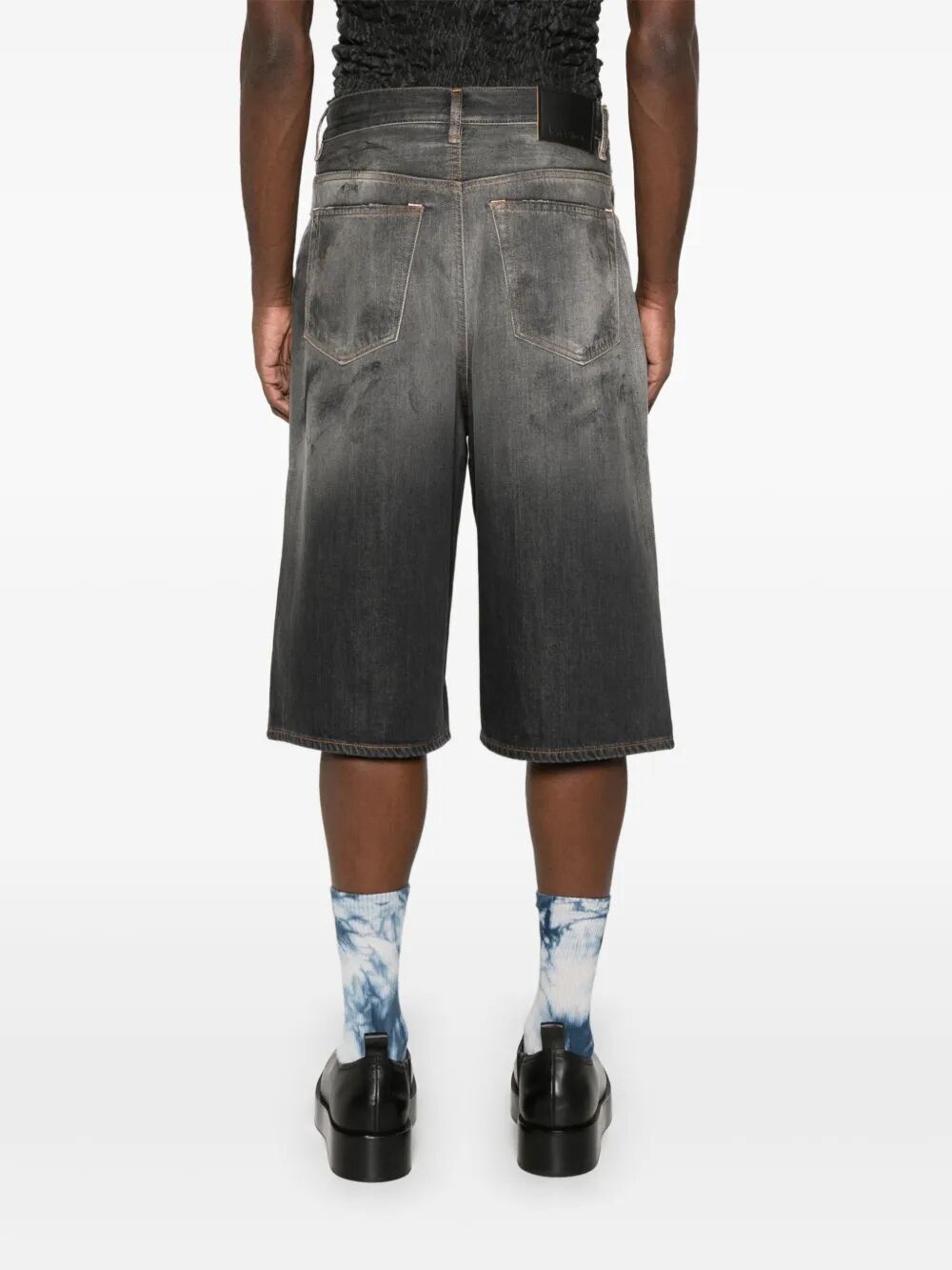 Pantaloni corti in jeans