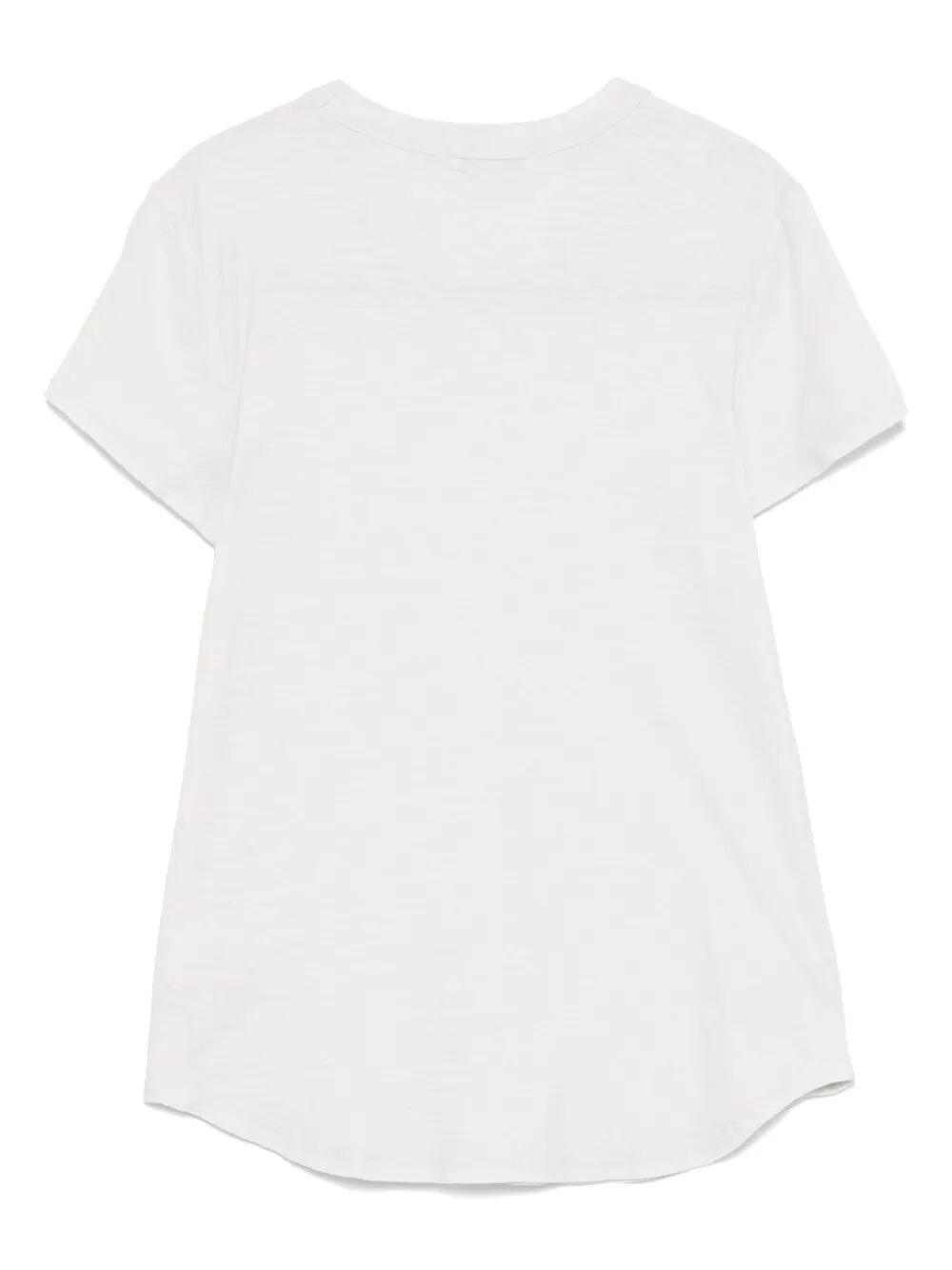 SHEER SLUB CREW NECK TEE