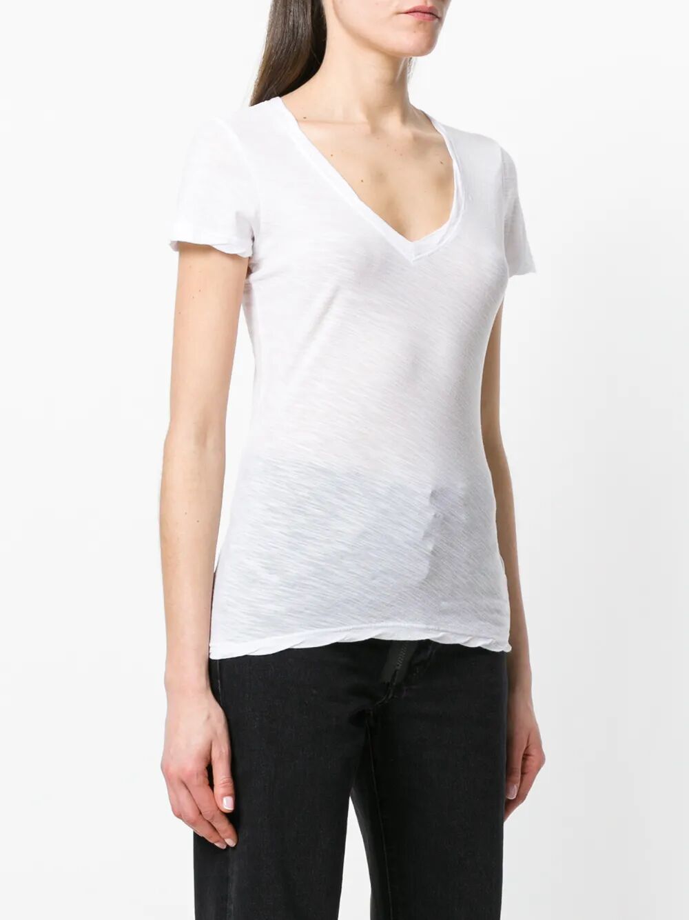 CASUAL T W/REVERSE BINDING