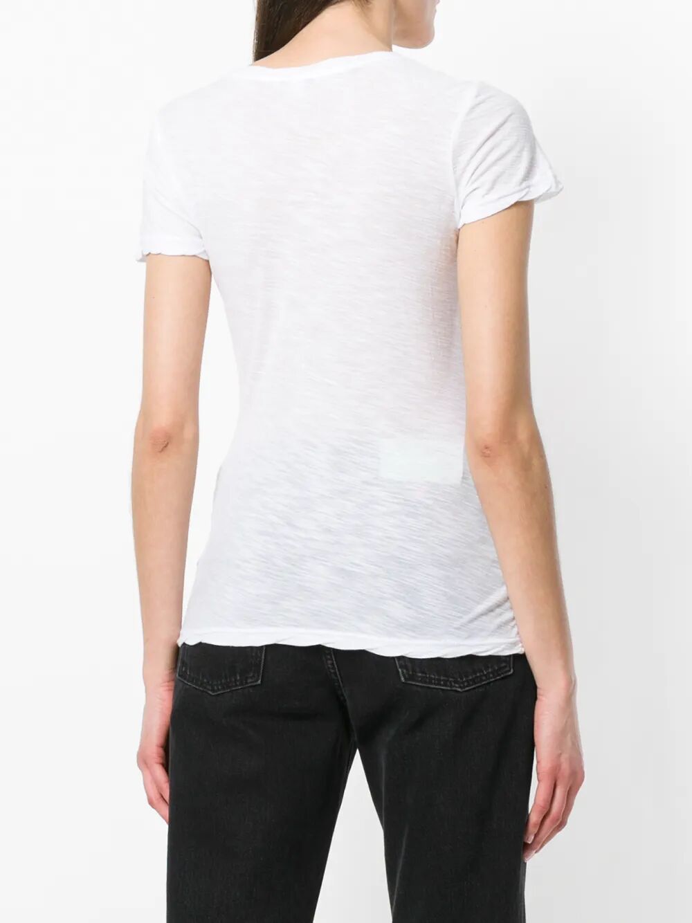 CASUAL T W/REVERSE BINDING