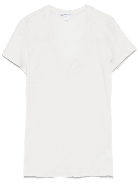 CASUAL T W/REVERSE BINDING