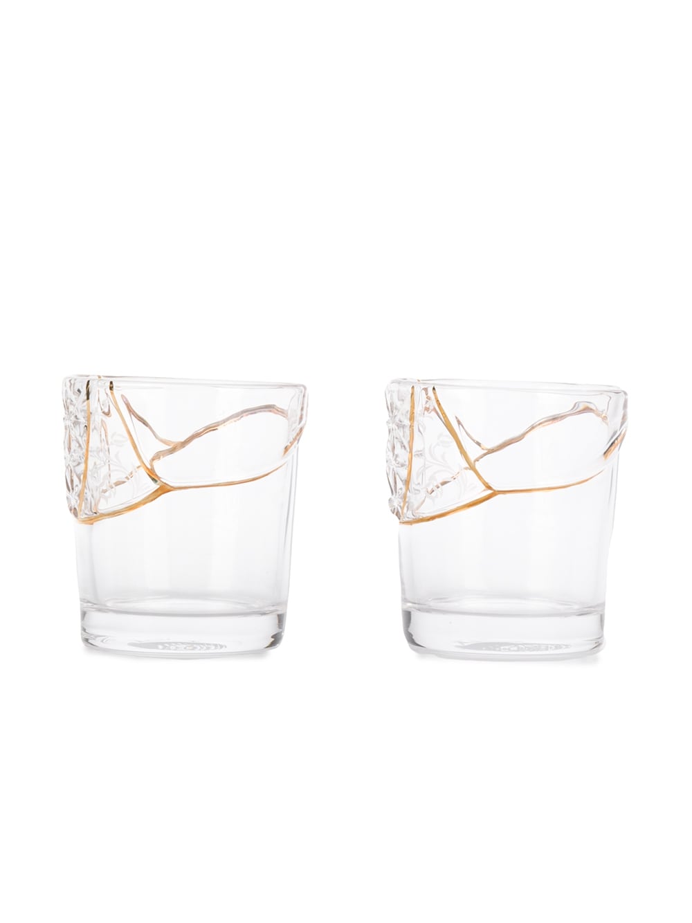 BICCHIERE IN VETRO "KINTSUGI 09658
