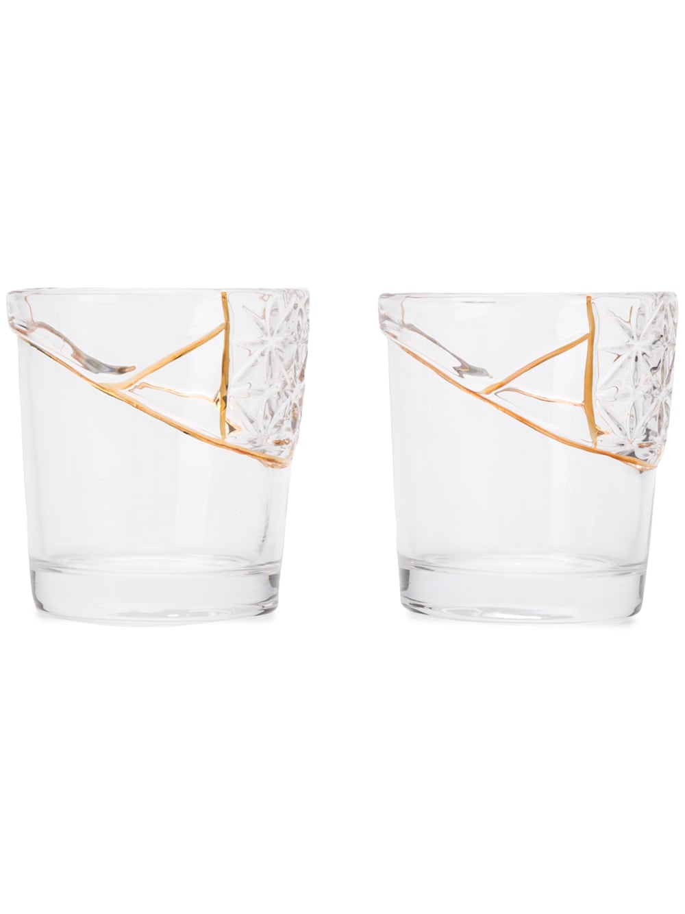 BICCHIERE IN VETRO "KINTSUGI 09658