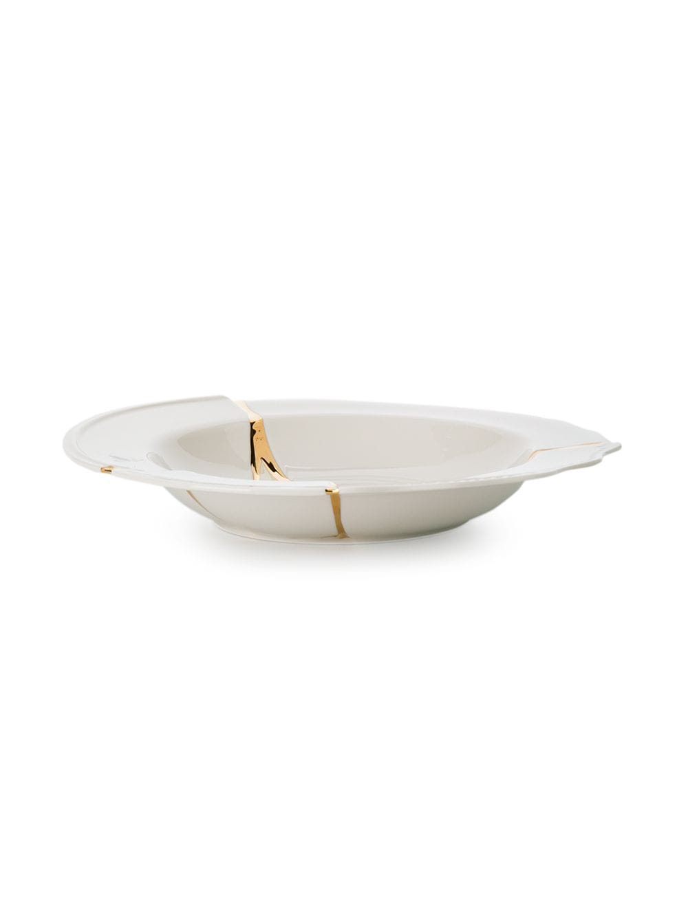 PIATTO FONDO IN PORCELLANA ø Cm.22 h.4 "KINTSUGI-n`1"