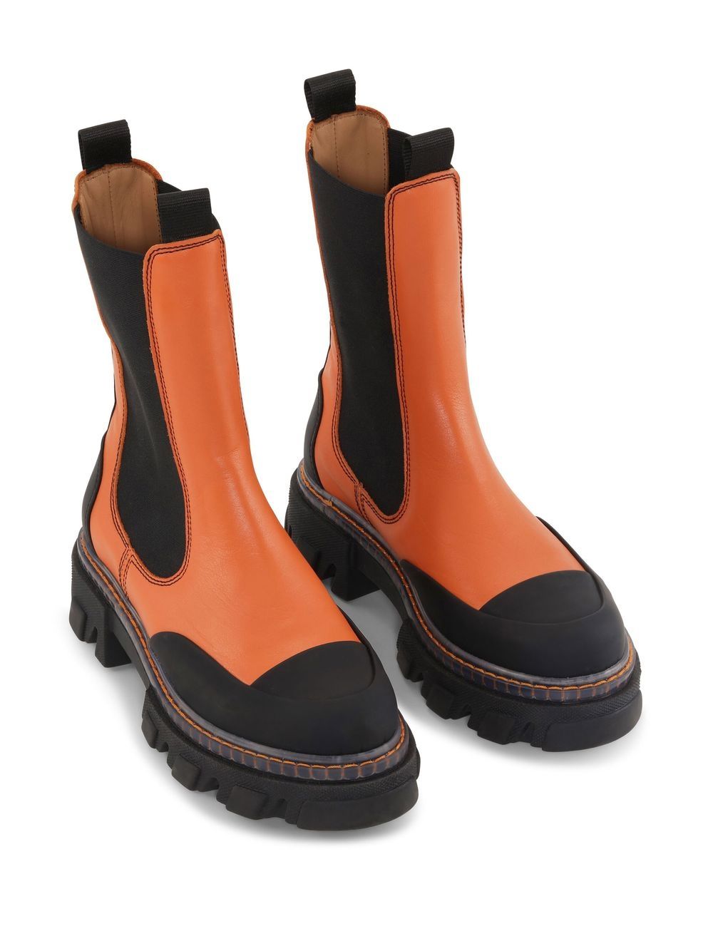 Cleated Low Chelsea Boot Transparent Welt