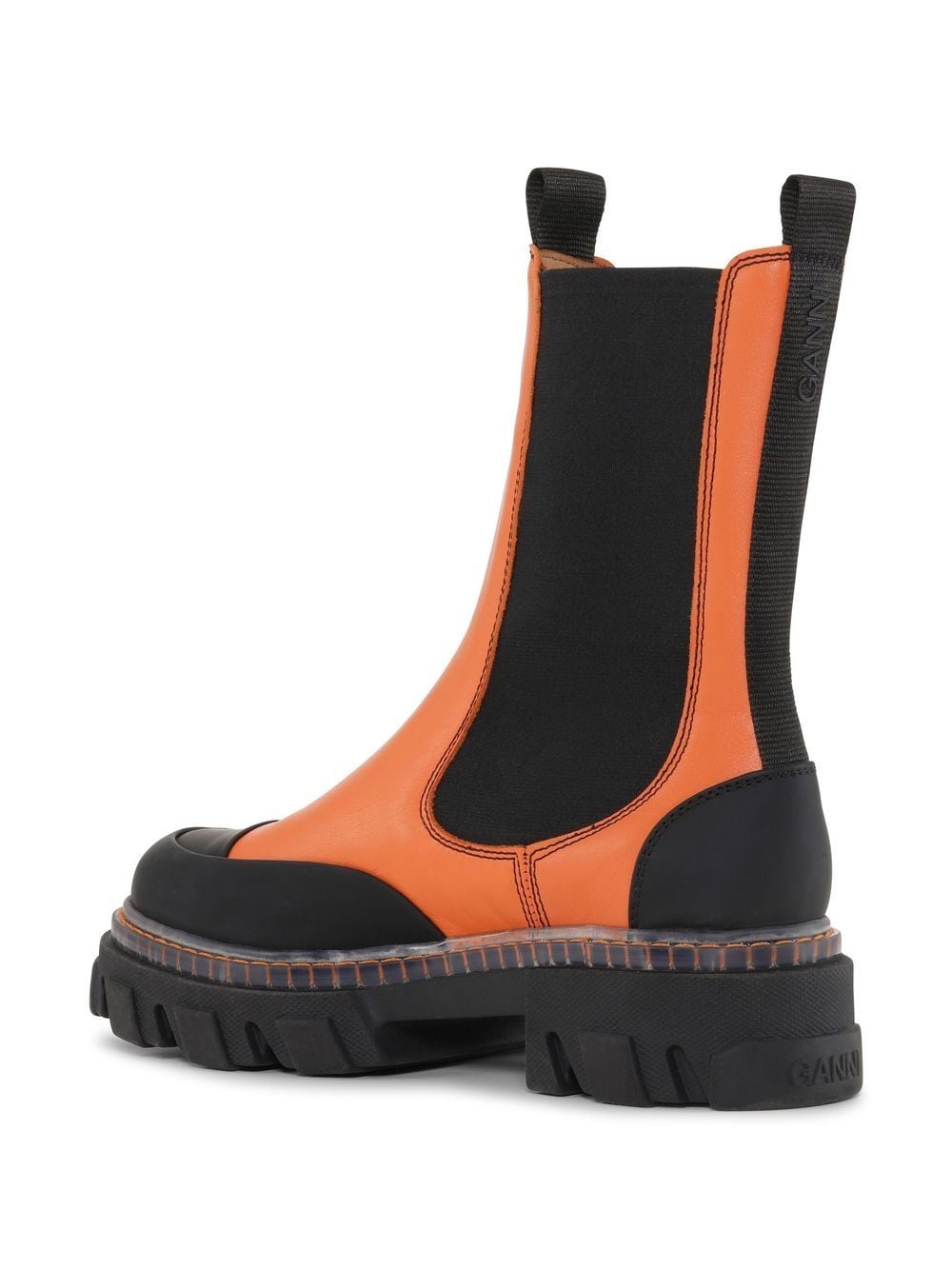 Cleated Low Chelsea Boot Transparent Welt