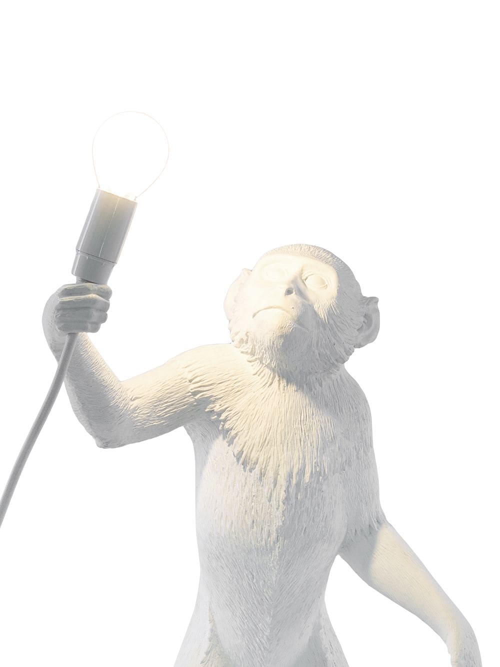LAMPADA IN RESINA "MONKEY LAMP" Cm.46x27,5 h.54 - IN PIEDI