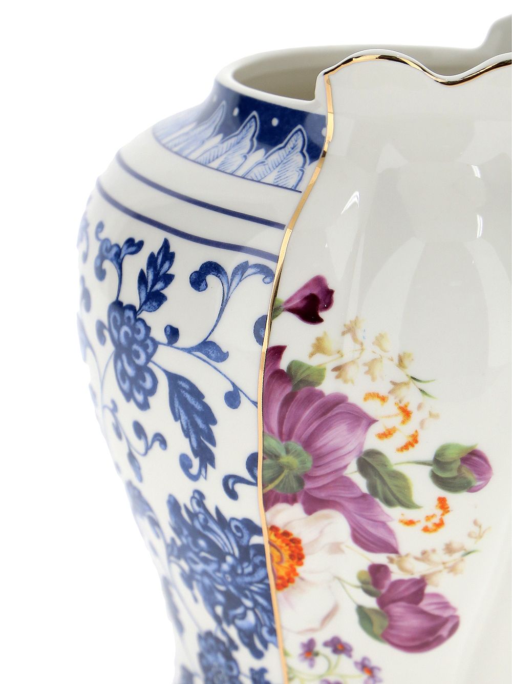 VASO IN PORCELLANA ø Cm.23 h.26 "HYBRID-MELANIA"
