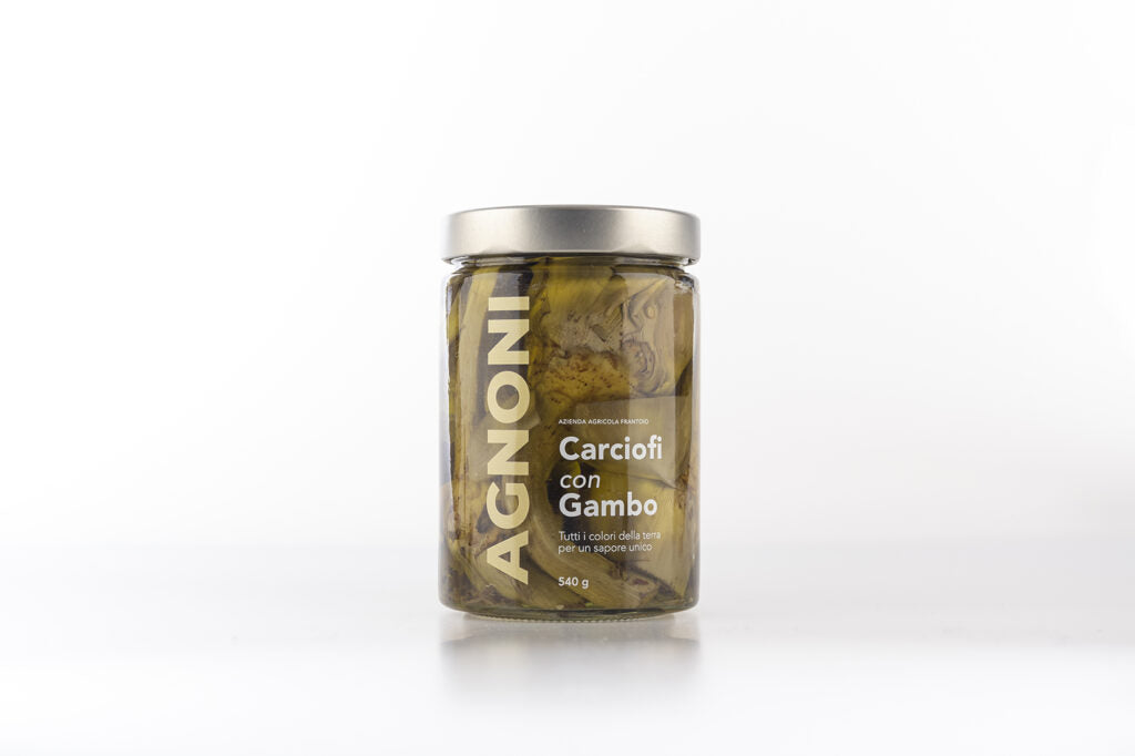 Carciofi con gambo ml.580