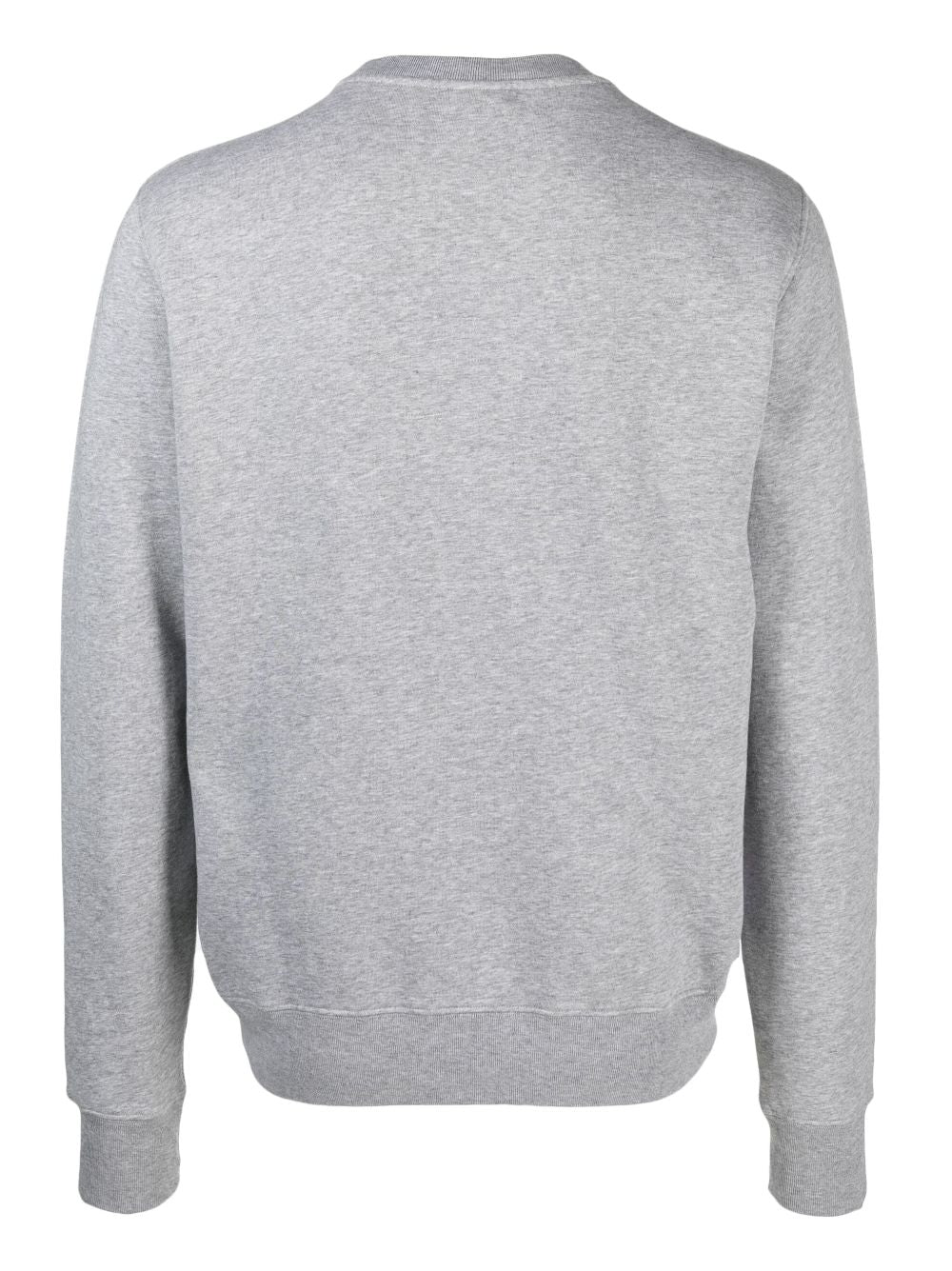 Crew neck sweatshirt with embroided logo