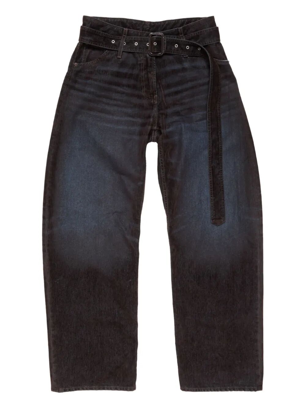 Jeans con effetto velluto