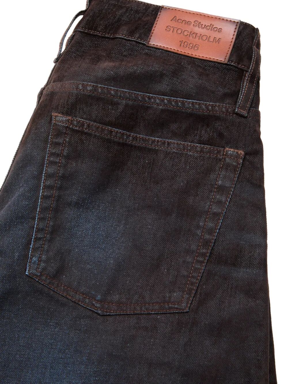 Jeans con effetto velluto