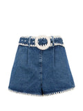 Pantaloncini corti con cintura