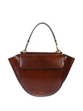 Borsa in pelle con manico