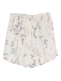 Pantaloncini con stampa floreale