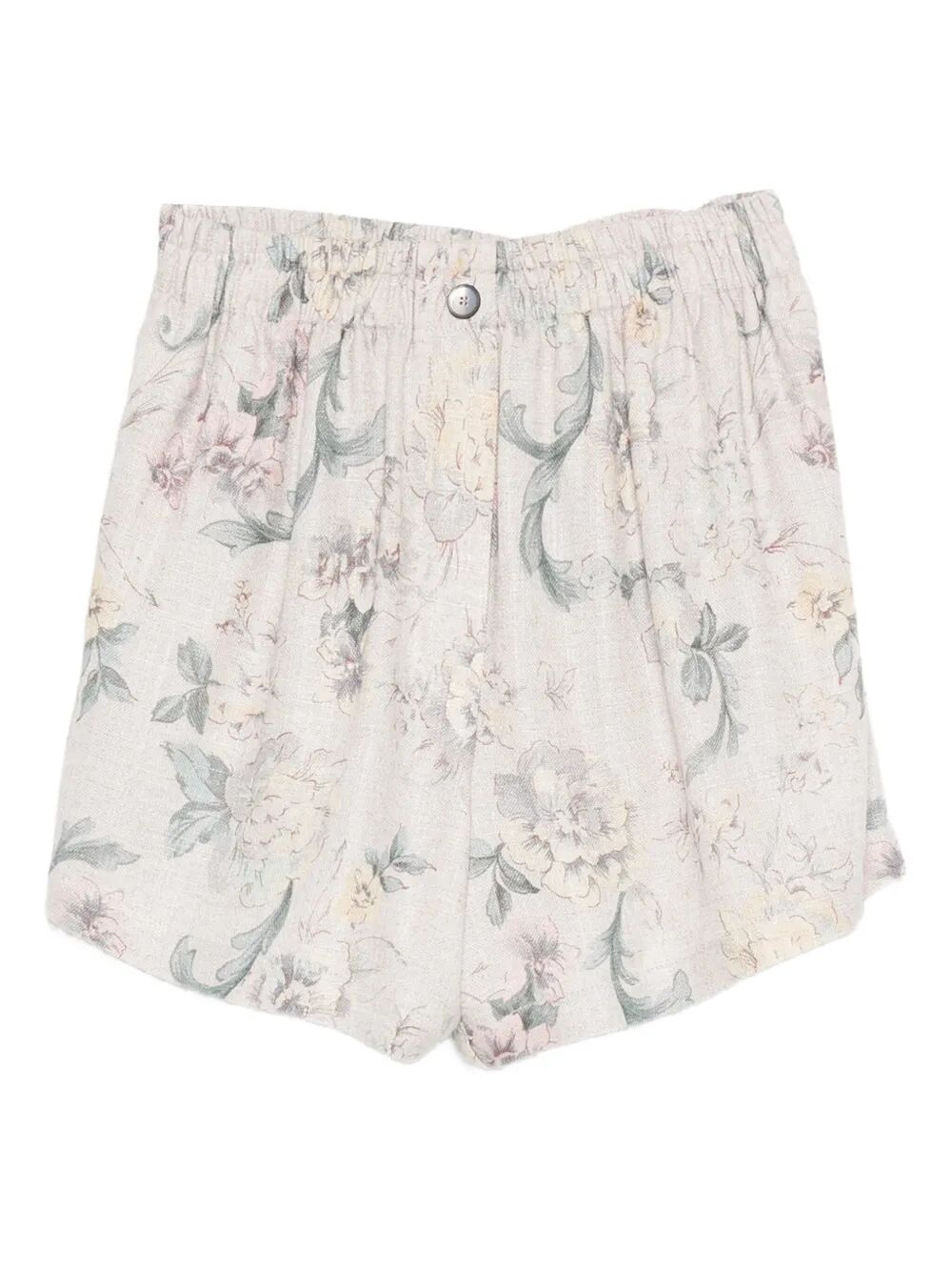 Pantaloncini con stampa floreale