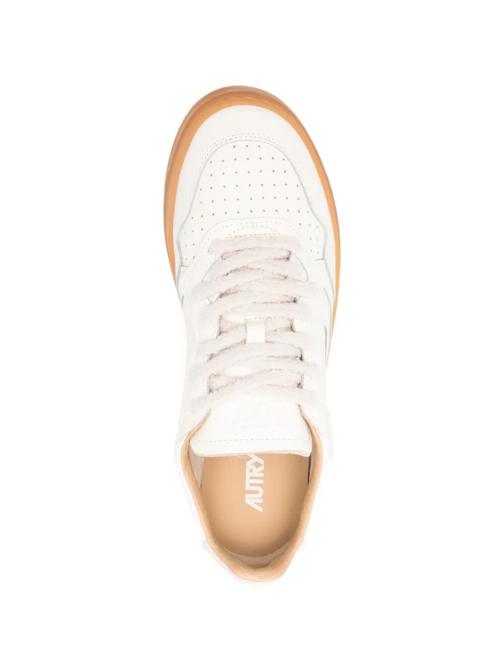 SNEAKERS MEDALIST LOW IN PELLE BIANCA