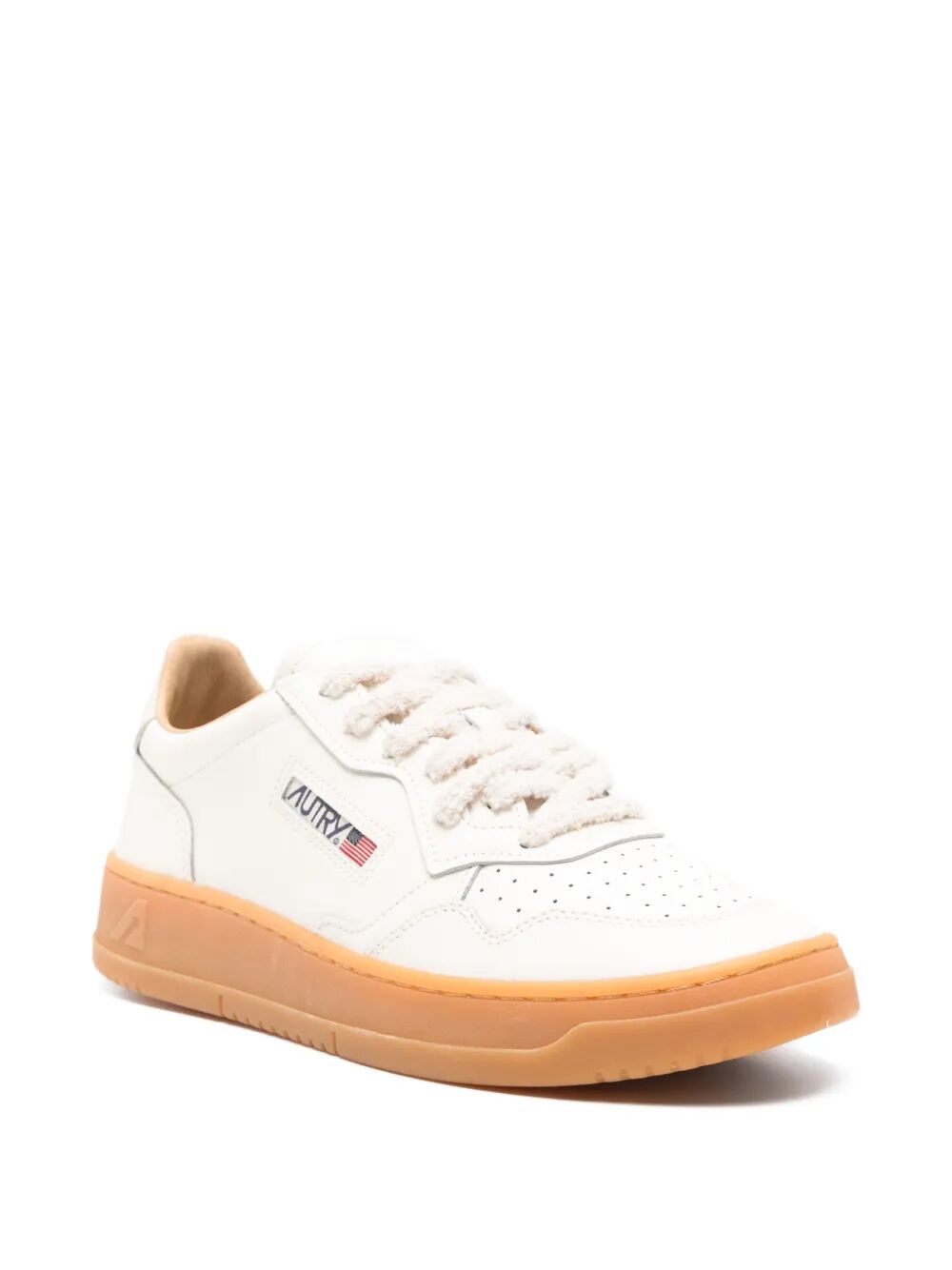 SNEAKERS MEDALIST LOW IN PELLE BIANCA