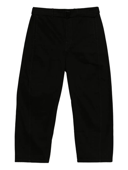 TWISTED BELTED PANTS