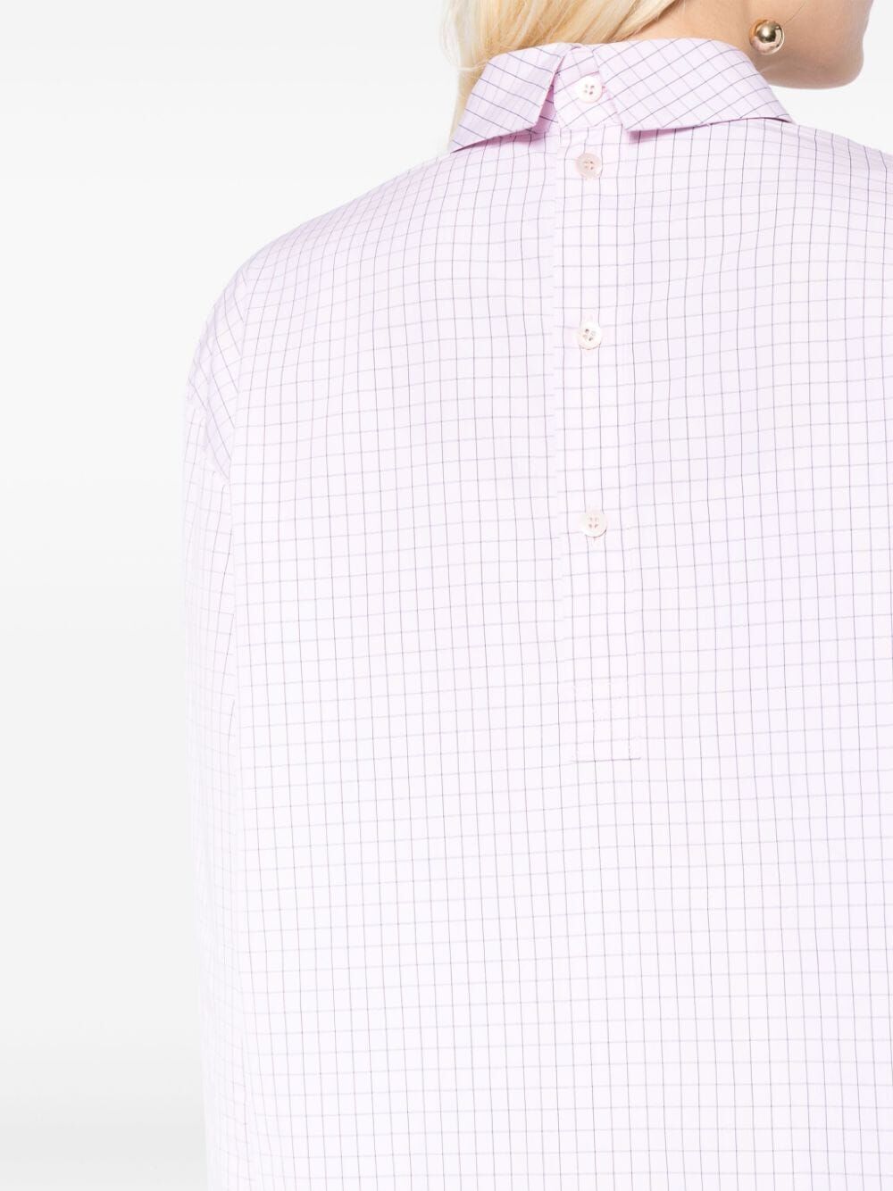 CAMICIA CON BOTTONI POSTERIORI