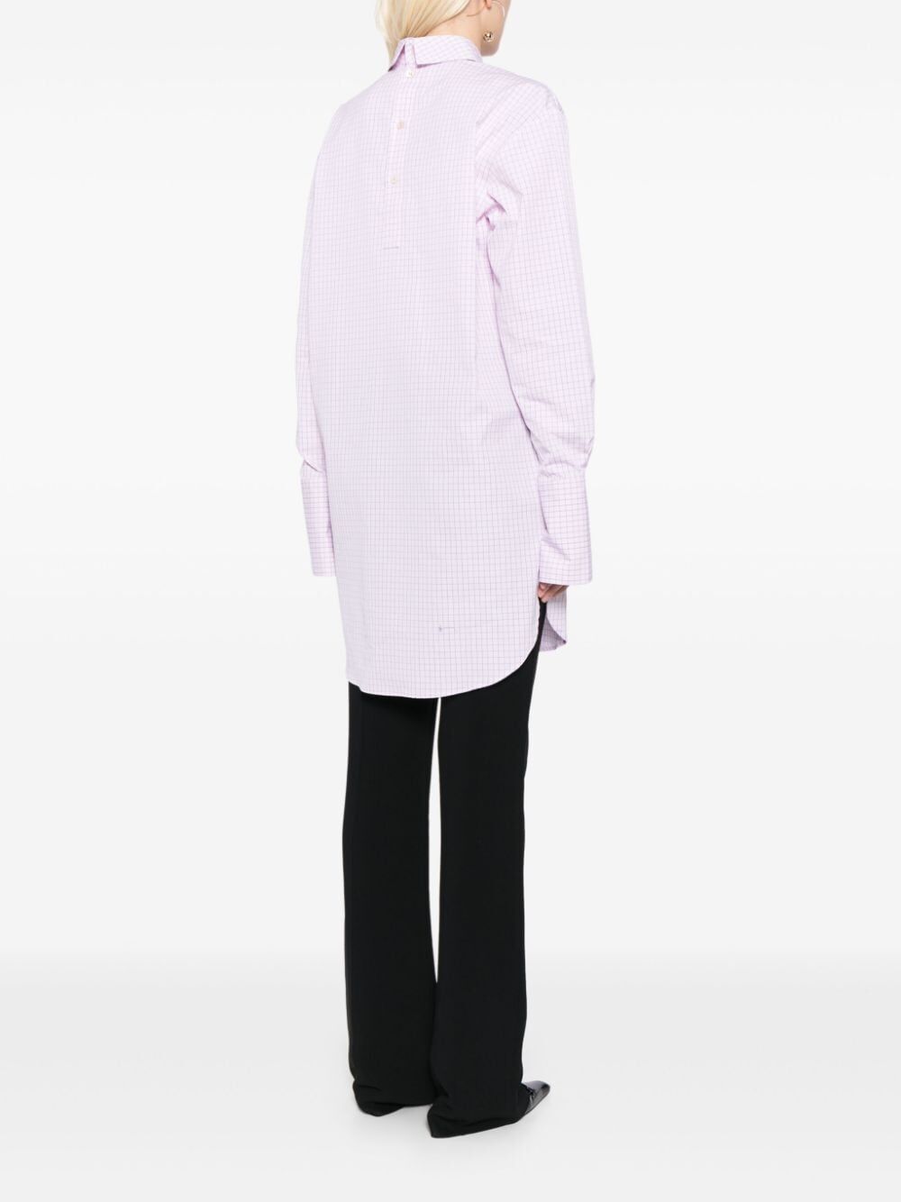 CAMICIA CON BOTTONI POSTERIORI