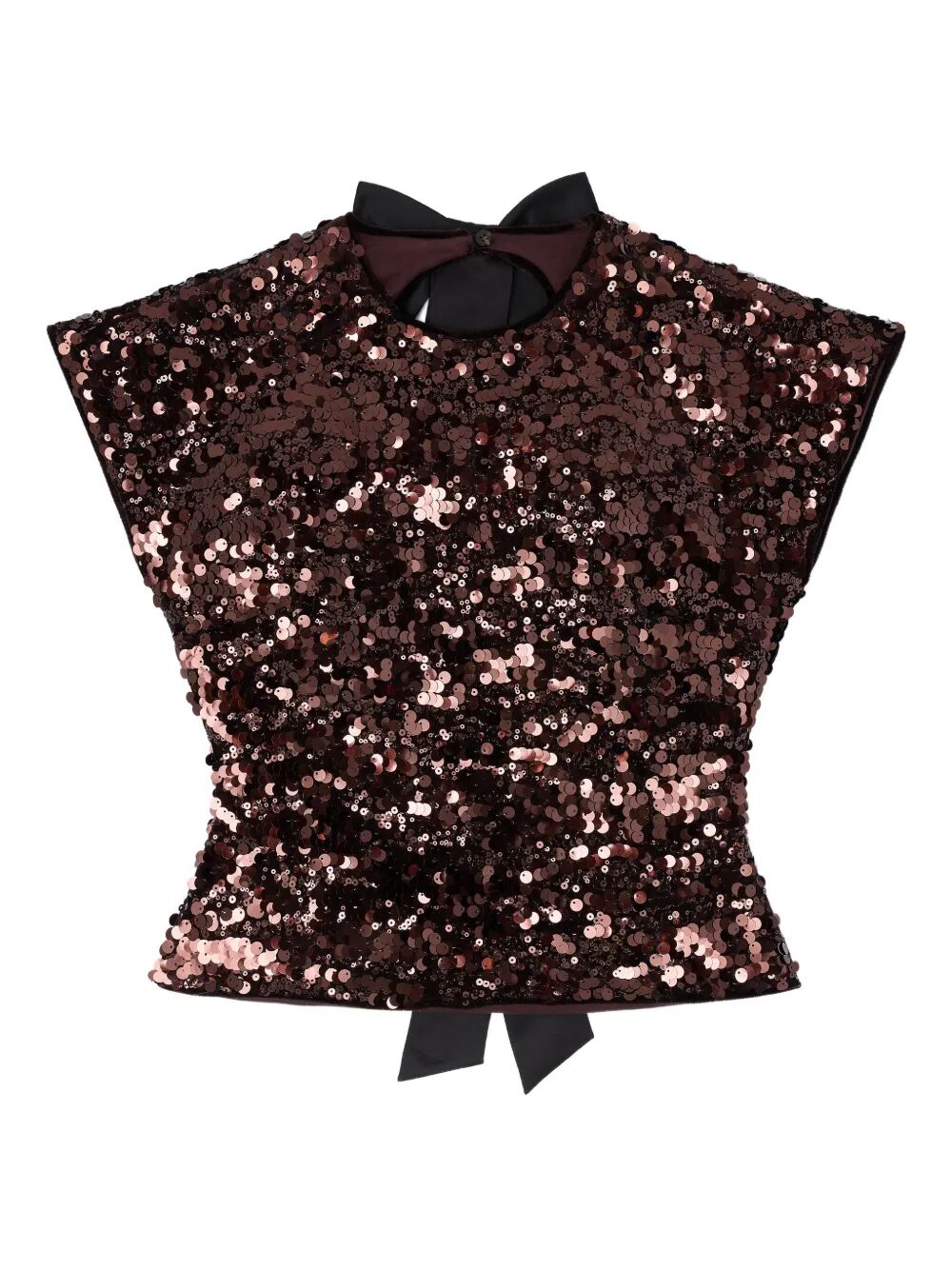 Velvet Sequins Top